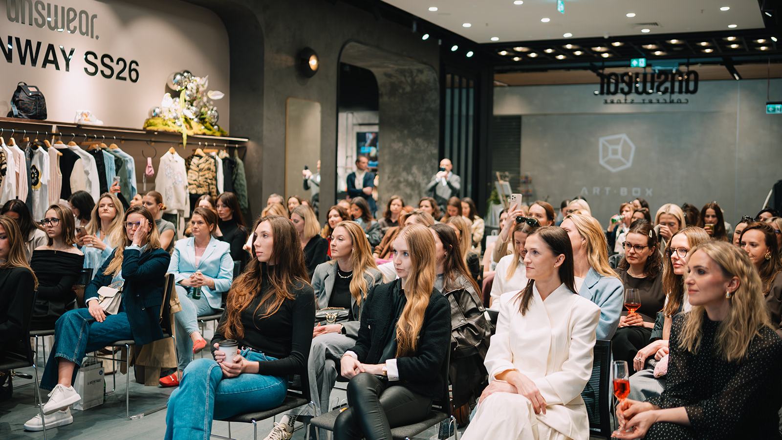 Women founders and leaders at an Imperfect CEO Talks event