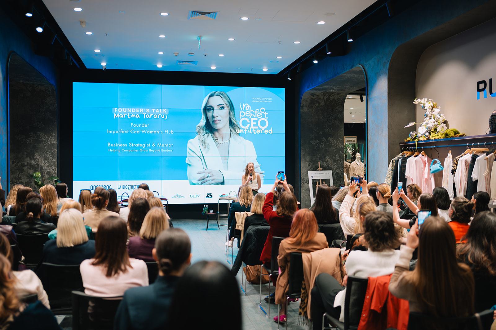 Founders talk at Off the Runway, Poznań