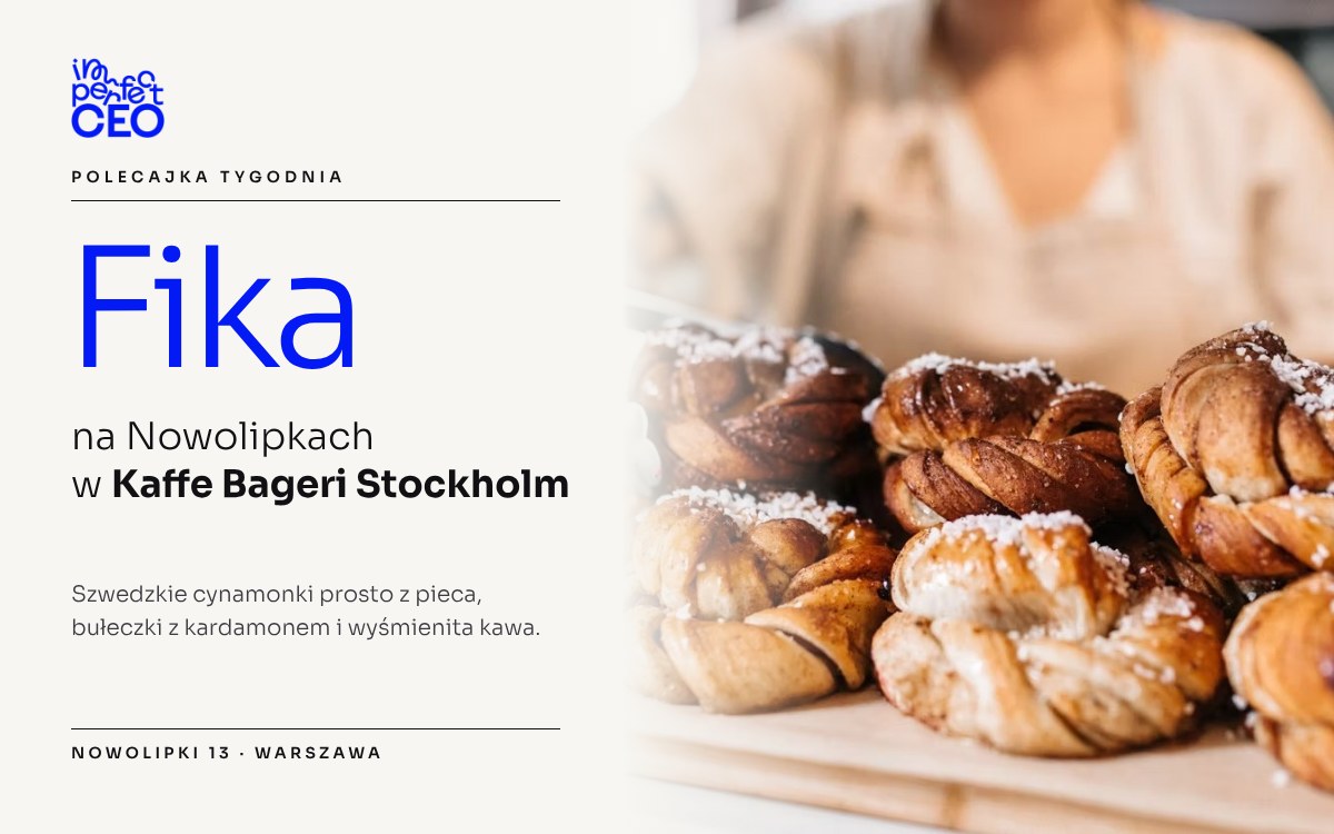 Fika na Nowolipkach: Kaffe Bageri Stockholm, Nowolipki 13, Warszawa