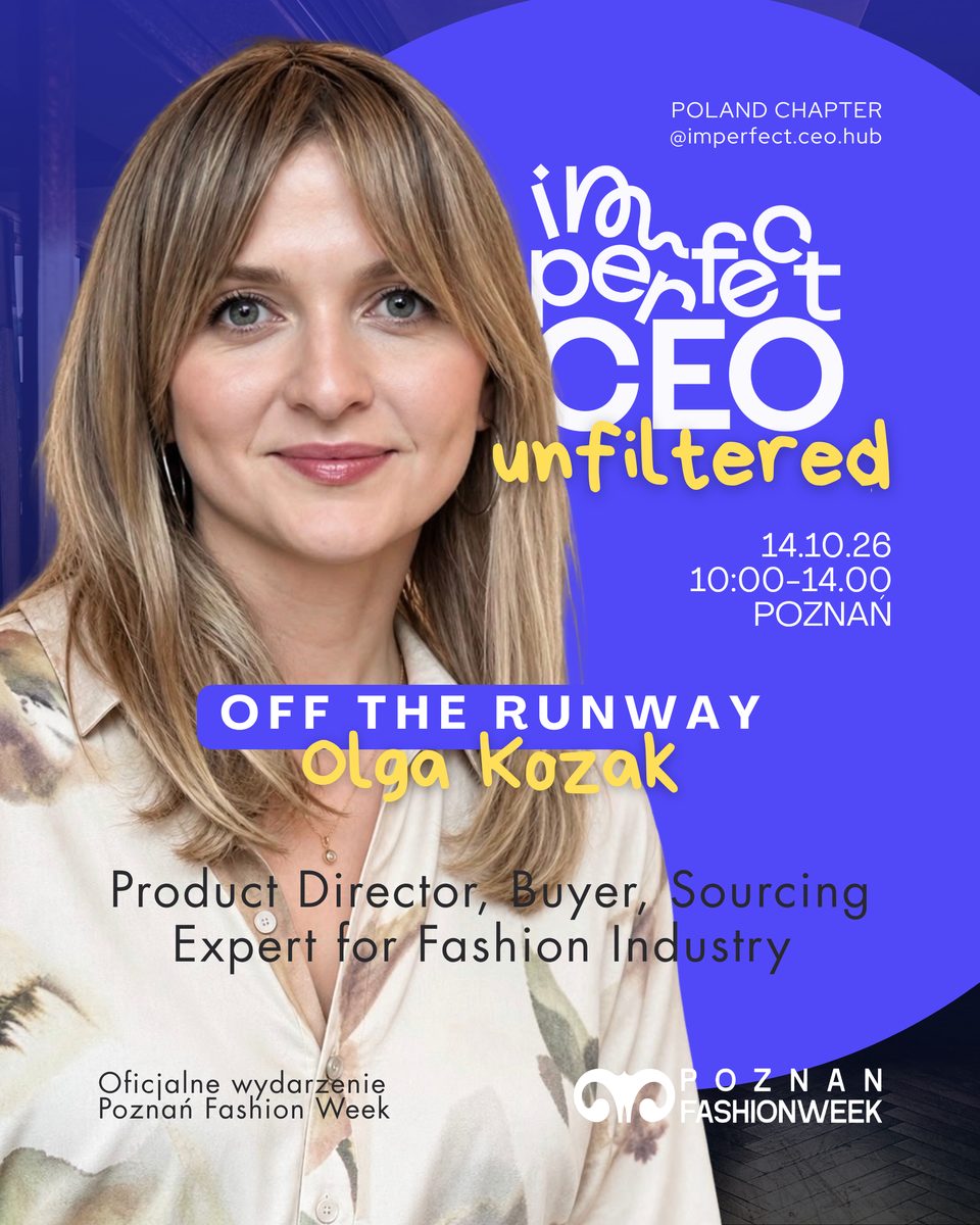 Olga Kozak, Product Director, buyerka i ekspertka od sourcingu w modzie, speakerka Off the Runway